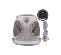 Dog Harness with Breathable Net Vest & Strap For Small Dogs Secure Outdoor Walking Gear Reflective Dog Gear