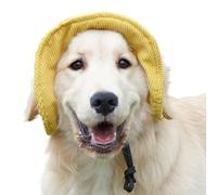 Dog Hat, Cat Visor, Summer Beach Hat, Velvet Material, Fisherman Style, Wide Brim Sunscreen Protection, Comfortable and Breathable, Outdoor Pet Gear, 9.84-13.78 In, 1 Piece