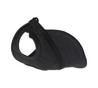 Dog Hat, Lightweight Puppy Sun Hat, Transpirable Animal Cap, Adjustable Fashionable Pet Headwear for Hot, Sunny Days, Travel, Beach, Park and Hiking, Black, 5,91 pulgadas