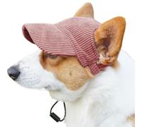 Dog Hat with ear Holes,Sun Protection Hat - Lightweight Adjustable Design with ear Holes Small Medium Large Dogs Outdoor Sport Walking Beach Outings Climbing