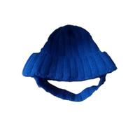Dog Hat - Wool Stretchy Soft Knit Beanie with Ear Holes | Pet Winter Hat for Small Dogs, Photography, Travel, Halloween, Christmas, and Family Gatherings