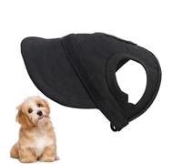 Dog Hats - Outside Sun Protection, Adjustable Drawstring Headwear, Breathable Pet Hood with Ear Holes Protective Visor Bonnet | For Small To Large Breeds Animals Hot Weather Activities Outing