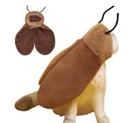 Dog Headwear Costume, Cat Cloak Outfit, Cockroach Shape Cosplay, Adjustable Lightweight Pet Apparel, Dress-Up Accessory for Birthday Celebrations, fiestas, and Christmas Events