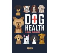 Dog Health Log Book: Vet Visits, Vaccination Records, Medication Tracker & Health Logs for Your Dog