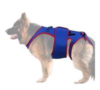Dog Health Support, Dogs Mobility Support, Pet Back Protector, Transpirable Fabric, Soft Padded for Relief, Injury Prevention, Black, Mobility Issues
