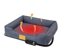 Dog Heating Pad - USB Powered 4-Temperature Adjustable Pet Heating Pad with Timer for Puppies, Kittens, Dogs, and Cats, Ideal for Winter, Cold Weather, Indoor Home, Living Room, Balcony, Apartment