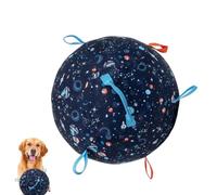 Dog Herding Ball Funny Anti-Burst Inflatable with Handles Outdoor Games