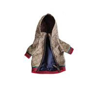 Dog Hoodie Luxury Dog Clothes Winter Design Small Dog Coats Warm Pet Dog Coat Zipper Design Easy On/Off French Bulldog Teddy Pug Puppy Clothes(M)