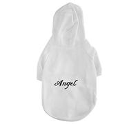 Dog Hoodie | Soft Cotton Pet Sweatshirt with Hood | Breathable Dog Clothes for Outdoor Play/Photo Shoots/Parties | Gentle & Sweat - Absorbing (M)