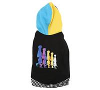 Dog Hoodie Thick Warm Fashionable | Cozy Pet Sweater for Small Dogs | Cute Christmas Dog Costume for Parties/Daily Use | Snap Buttons Easy On & Off (XL)