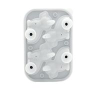 Dog Ice Cubes Trays, 3D Silicona Tray In Dog And Cat Shapes, Food-Grade Reutilizable Flexible Tray, Easy Release 4 Cavities For Cocktails, Wine, Juice, And Coffee