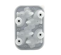 Dog Ice Cubes Trays, 3D Silicona Tray In Dog And Cat Shapes, Food-Grade Reutilizable Flexible Tray, Easy Release 4 Cavities For Cocktails, Wine, Juice, And Coffee