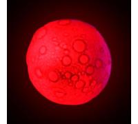 Dog Interactive Ball, Dog Rabbracing Ball Toy - Moon Pattern Elastic Arricchment los Suministros para Mascotas, Juguetes orales para Mascotas, Cachorro, Gato, Perro