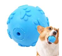 Dog Interactive toy- Pet Teething Training Squeaky Ball, Interactive Puppy toy| Crafted With Care, This Dog Chewing toyEnsures Long-lasting Use During Indoor Or Outdoor Activities, Offering A Re