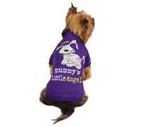 Dog Is Good Camiseta Momia para Mascotas, Talla XS, Color Morado