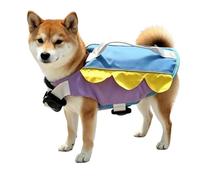 Dog Jacket High Buoyancy Breathable - - - Fit Swimwear with Handle Pool Dog
