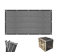 Dog Kennel Shade,Large UV Protection Portable Screen - Outdoor D OG Crates Cage Covers,for Outdoor Yard Pathway Farm Patio Lawn Balcony Greenhouse Porch Coop Stable