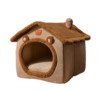 Dog Kennel Winter Warm House-Type Small Dog Removable and Washable Dog House Cat Kennel Four Seasons General Pet Supplies
