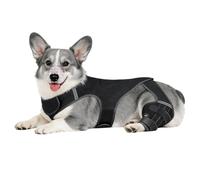 Dog Knee Brace - Knee Brace for Dogs | Adjustable Joint Wrap | Dog Rear Leg Braces | Joint Sleeve with 4 Metal Stabilizers,for Walking Hiking Ejercise Outdoor Activities Park Beach Travel