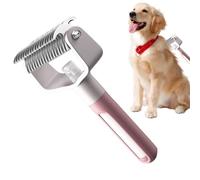 Dog Knot Remover - Stainless Steel, Gentle Teeth Coat Cleaning Comb - Pet Brush,for Odor Bathing Shower Home Daily Cat Medium Large Breed