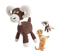 Dog Knot Toy, Squeaky Teething Toys, Chew Toy, Twisted Knot Plush Design, Made with a Strong Fabric, Ideal for Small to Large Breeds, 7.87x3.54x3.54 Inches