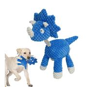 Dog Knot Toy, Squeaky Teething Toys, Chew Toy, Twisted Knot Plush Design, Made with a Strong Fabric, Ideal for Small to Large Breeds, 7.87x3.54x3.54 Inches