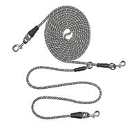 Dog Lead | 6 Meters Reflective Pet Lead | Dog Cable | for Two Pets Outdoor Running Walking Playing Training Camping