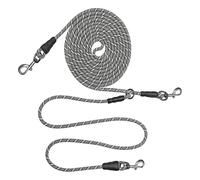 Dog Lead | 6 Meters Reflective Pet Lead | Dog Cable | for Two Pets Outdoor Running Walking Playing Training Camping