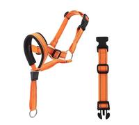 Dog Leash, Bozal Portátil De Nailon For Perros, Máscara Antimordeduras For Perros Grandes, Venta Al por Mayor.,Hands Free(Clear,XL)