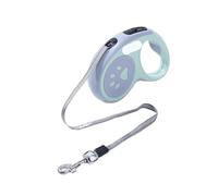 Dog Leash, Correa Retráctil Automática For Perros De 3/5 M, Diseño En Forma De U, Sin Atascos, For Pasear Al Aire Libre, con Cadena,Hands Free(Green,5Meters)