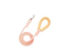 Dog Leash- Soft Handle Round Rope Leash with Claw(Pink)