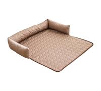 Dog Led - Tappetino Di Raffreddamento Al Fondo Non Slip Per Cani | Divano Lavabile | Cuscolo Traspirante Di Divano Grotta Coperta Anti-slip Per Casa Per Gatto Cucciolo Di Gattino Per Casa (grigi