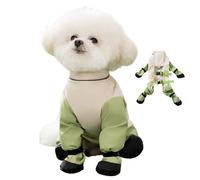 Dog Leggings - Adjustable ADog Boot - Non-nti-Slip Boot Wraps, Protective Raincoat Style Coverings | Glow-in-The-Dark Strap Suspenders, Outdoor Snow Safety Gear, Indoor Floor Grip Guards Coat Wear For