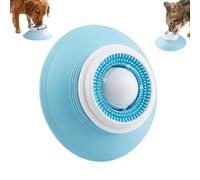 Dog Lick Ball & Liquid Lick Bowl - Non-Slip Slow Feeder Dogs Bowl for Calming Anxiety Relief - Interactive Lick Sphere for Peanut Butter - Boredom Reducer Toy for Dogs & Cats (B)