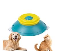 Dog Lick Bowl, Enrichment Licking Bowl, Rolling Ball with Non Slip Suction Cup Design, Slow Feeding Calming Stimulation, Interactive Pet Feeding Dish for Liquid Food 7.28x2.44in