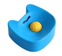 Dog Lick Bowl, Non-Slip Slow Eating Treat Dispenser with Ball, Interactive Slow Feeder Dog Bowl for Weight Management, Behavior Training, and Mealtime Dining in Home, Apartment, or Living Room