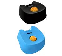 Dog Lick Bowl Silicone - Non-Slip Licking Toy with Rotating Ball, Slow Feeder Dogs Bowl Sturdy Design, Interactive Dog Feeder for Medium Pets, Puppies, Standing, Camping, Car, Home, Outdoor
