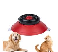 Dog Lick Bowl, Suction Cup Slow Feeder Enrichment Bowl, Pet Feeding with Rolling Ball, Anti Slip Interactive Licking Mat for Dogs Calming Feeding Tool Liquid Food Treat Water Yogurt