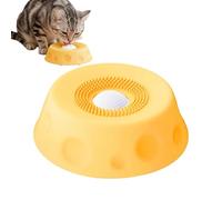 Dog Lick Bowl with Ball - High-Tension Viscous Nutrient-Interface, Ergonomic Textured Enrichment-Basin, Reinforced -Sensory Engagement-Tool | Puppy Slow Feeder for, Boredom, Trainin