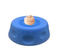 Dog Lick Bowl with Ball | Silicone Non-Slip Lick Toy | Anti-Slip Heavy Base- Slow Feeder Dog Bowls | Calm Feeding For Small & Medium Dogs Puppy Liquid Treat Yogurt Food Enrichment