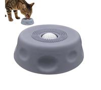 Dog Lick Bowl with Ball - Silicone Non Slip Slow Feeder Dish, Interactive Lick Toy Feederr | Puppy Enrichment Feederr, Liquid Treat Dispenser, Anti Gulping Feeder, Yogurt Feeding Bowl