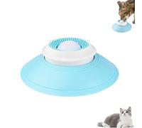 Dog Lick Sphere, Ball-Shaped Licking Bowl with Non-Slip Base, Interactive Toys to Keep Dogs Entertained, Non Slip for All Dogs and Cats (White)