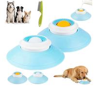 Dog Lick Sphere, Dog Licks Roll Ball, Dogs Liquid Lick Bowl, Dogs Lick Sphere Slow Feeder, for Pet Calming & Anxieties Relief, for Small Medium and Large (Mix)