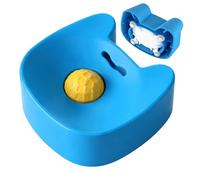 Dog Licking Bowl - Non Slip Slow Feeder, Slow Eating Dispenser With Ball, Pet Feeding Bowl Design, Promotes Healthy Eating Weight Management And Behavior Training For Kitchen Home Apartment Living Roo