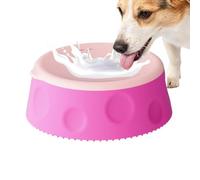 Dog Licking Bowl with Rolling Ball | Non-Slip Interactive Boredom Relief