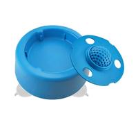 Dog Licking Bowl with Rolling Ball - Non Slip Pet Lick Toy | Non Spill Slow Feeder Dog Bowls with Suction Cup Base For Small Medium Large Breeds Liquid Treat Yogurt