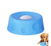 Dog Licking Bowl with Rolling Ball not Licking Bowl Boredom Relief Licking | Bowl de alimentación lenta, lick ball slow-feed bowl, adecuado para perros y gatos, rolling ball-type dog lick bowl