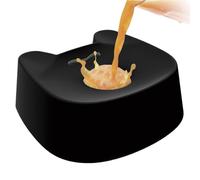 Dog Licking Bowl with Rotating Ball - Slow Feeding Anti-Tipping Pet Treat Dish | Interactive Silicone Toy For Dogs | Boredom Relief