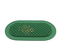 Dog Licking Mat, Anti-Choking Silicone Pet Slow Feeding Tray, 17.91x9.76 Inches Silicone Anti-Tip Slow Feeder Bowl, Perfect for Bathing, Grooming & Training Pets