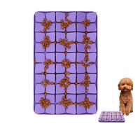 Dog Licking Mat - Dog, with Suction Cups, Pet Calming Treat Pad, Calming Pet Accessory | Slow Feeding Interactive Snack Pad Stress Relief Training | For Dogs and Cats Indoor Feeding Fun
